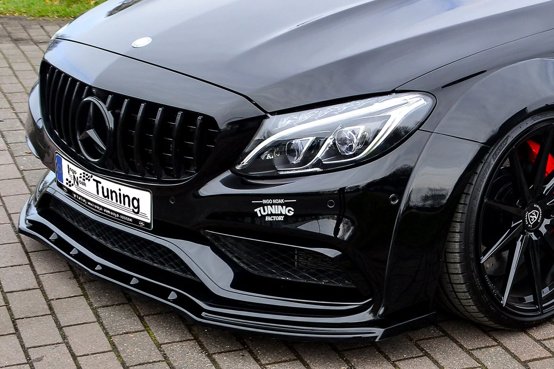 Cup Frontspoilerlippe für Mercedes C-Klasse C63AMG W205/C205/A205/S205