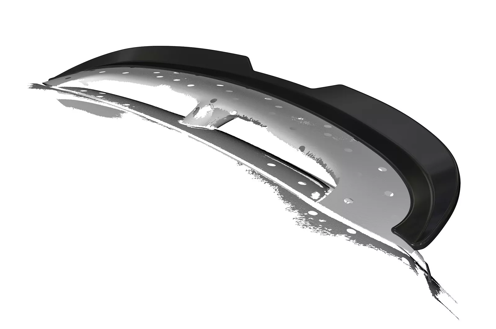 Heckflügel mit ABE für Mini R56 John Cooper Works HF793-M Carbon Look (matt)