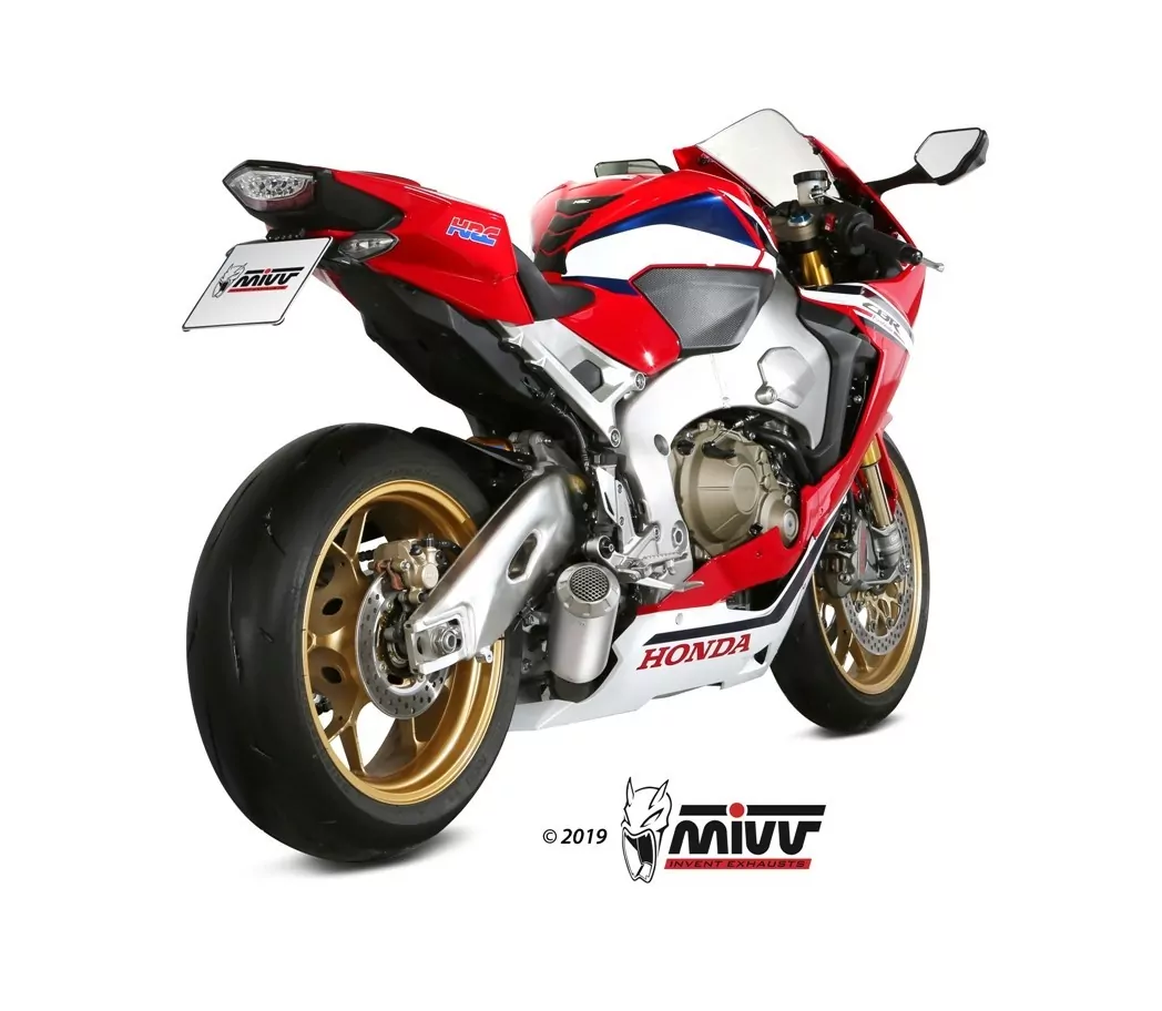MIVV MK3 Edelstahl HONDA CBR 1000 RR 2017 > 2019