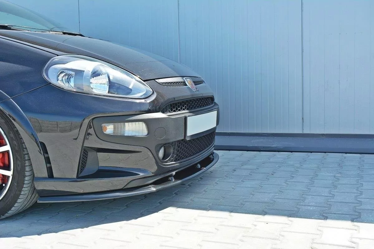 Front Ansatz Passend Für Passend Für Fiat Punto Evo Abarth Schwarz Hochglanz Schwarz Hochglanz