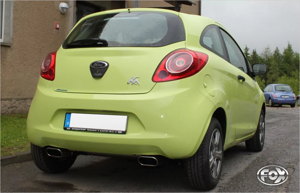 Ford Ka  Endschalldämpfer rechts/links - 150x70 Typ 53 rechts/links