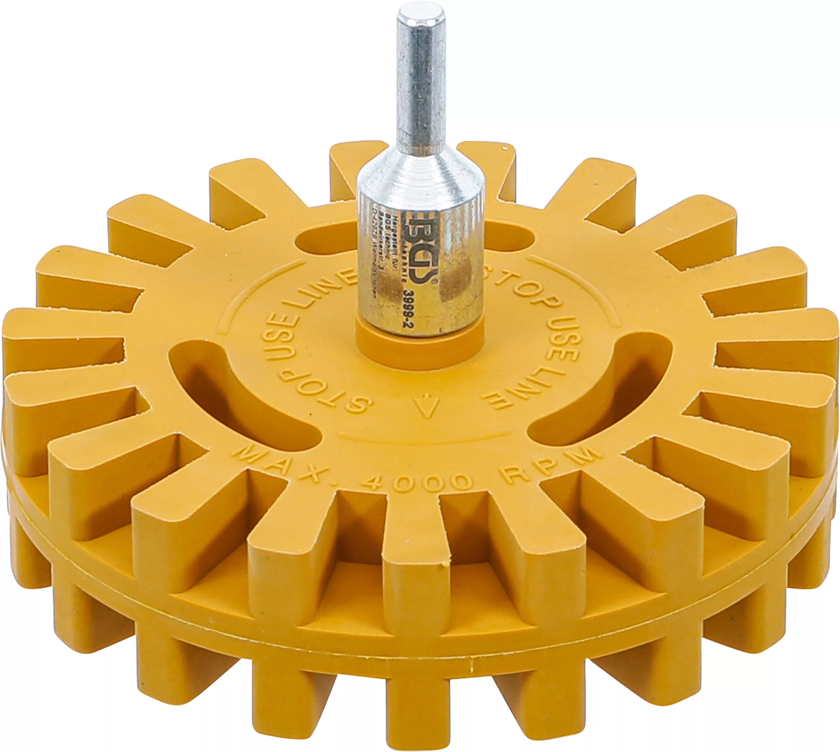 Folienradierer | mit Lamellen | Ø 100 mm