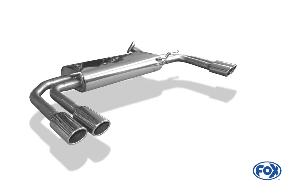 Mercedes Vito/ Viano - W639 (nicht Compact)  Endschalldämpfer quer Ausgang rechts/links  - 2x88x74 Typ 32 rechts/links