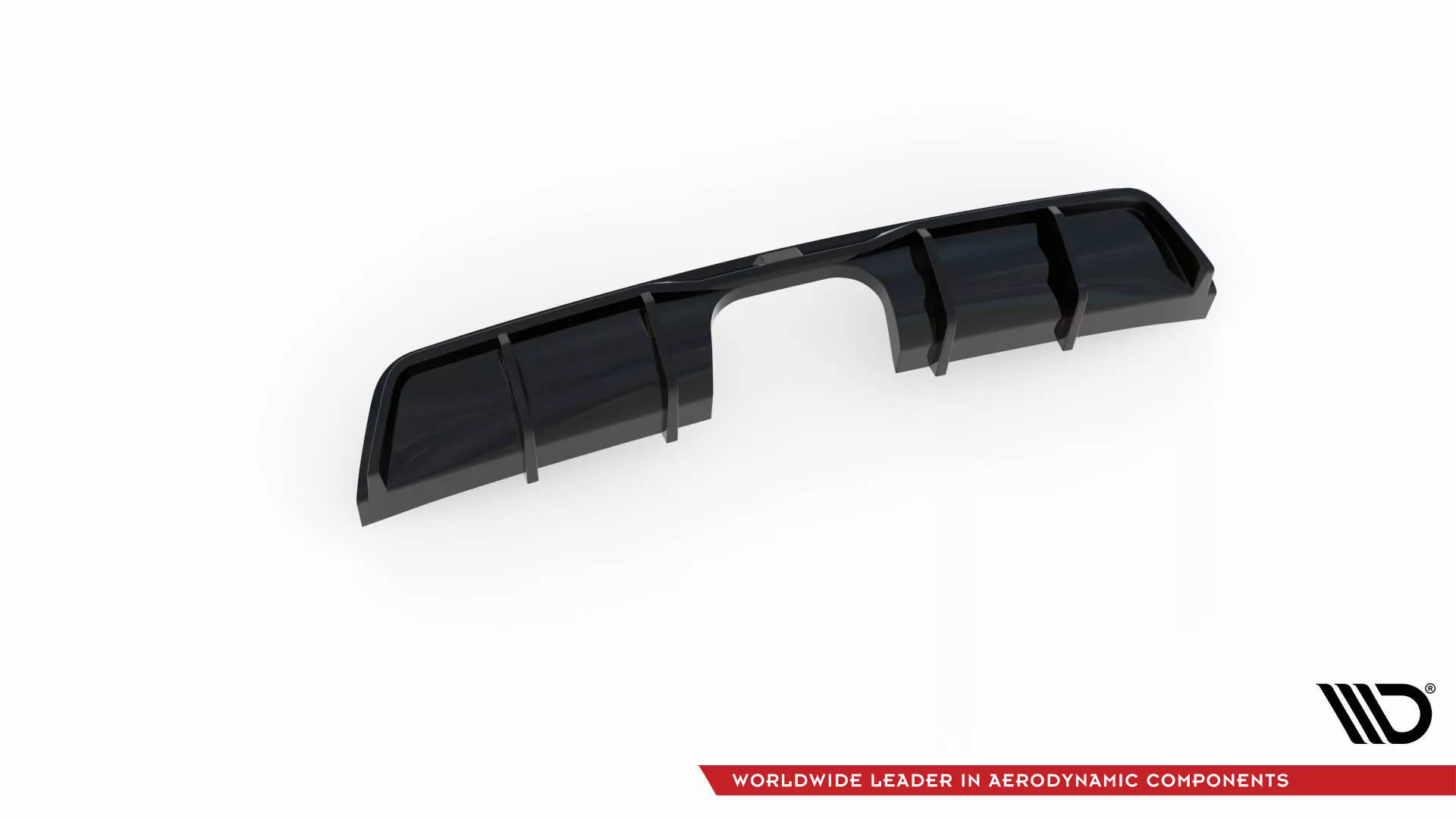 Diffusor Heck Ansatz Für Mini Cooper John Cooper Works R56 Schwarz Hochglanz