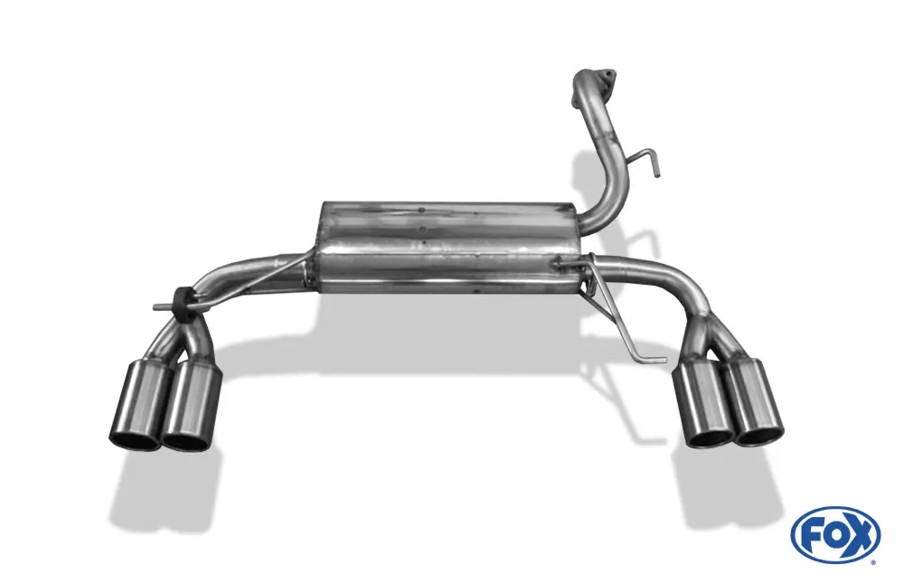 Kia Cerato Schrägheck  Endschalldämpfer Ausgang rechts/links - 2x80 Typ 12 rechts/links