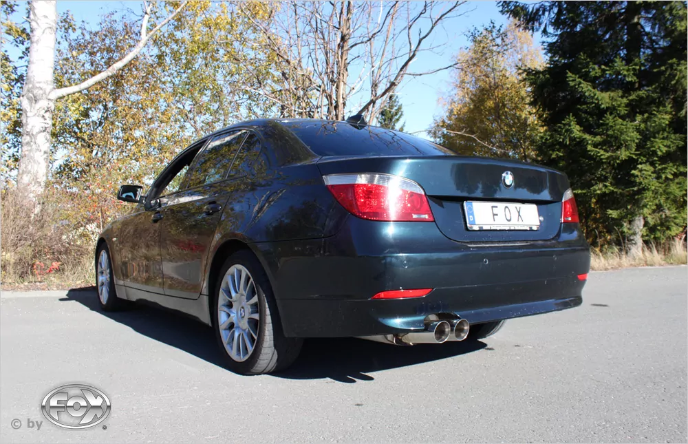 BMW E60/61 540i 545i  Endschalldämpfer - 2x90 Typ 25