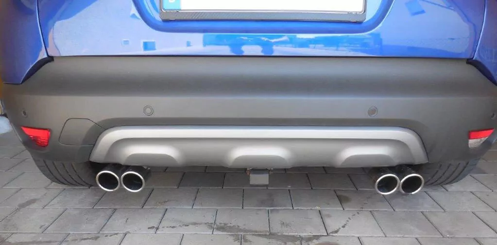 Renault Captur  Endschalldämpfer Ausgang rechts/links - 2x76 Typ 16 rechts/links
