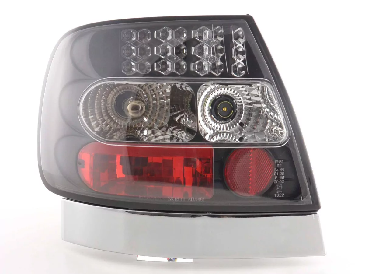 LED Rückleuchten Set Audi A4 Limousine Typ B5 Bj. 95-00 schwarz