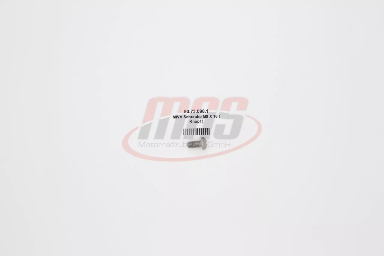 50.73.098.1-MIVV Schraube M8 X 16 ( Knopf )