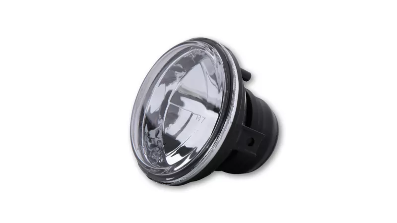 SHIN YO Scheinwerfereinsatz für Abblendlicht, 90mm, für H 7 Glühlampe, Klarglas, E-gepr. E-geprüft