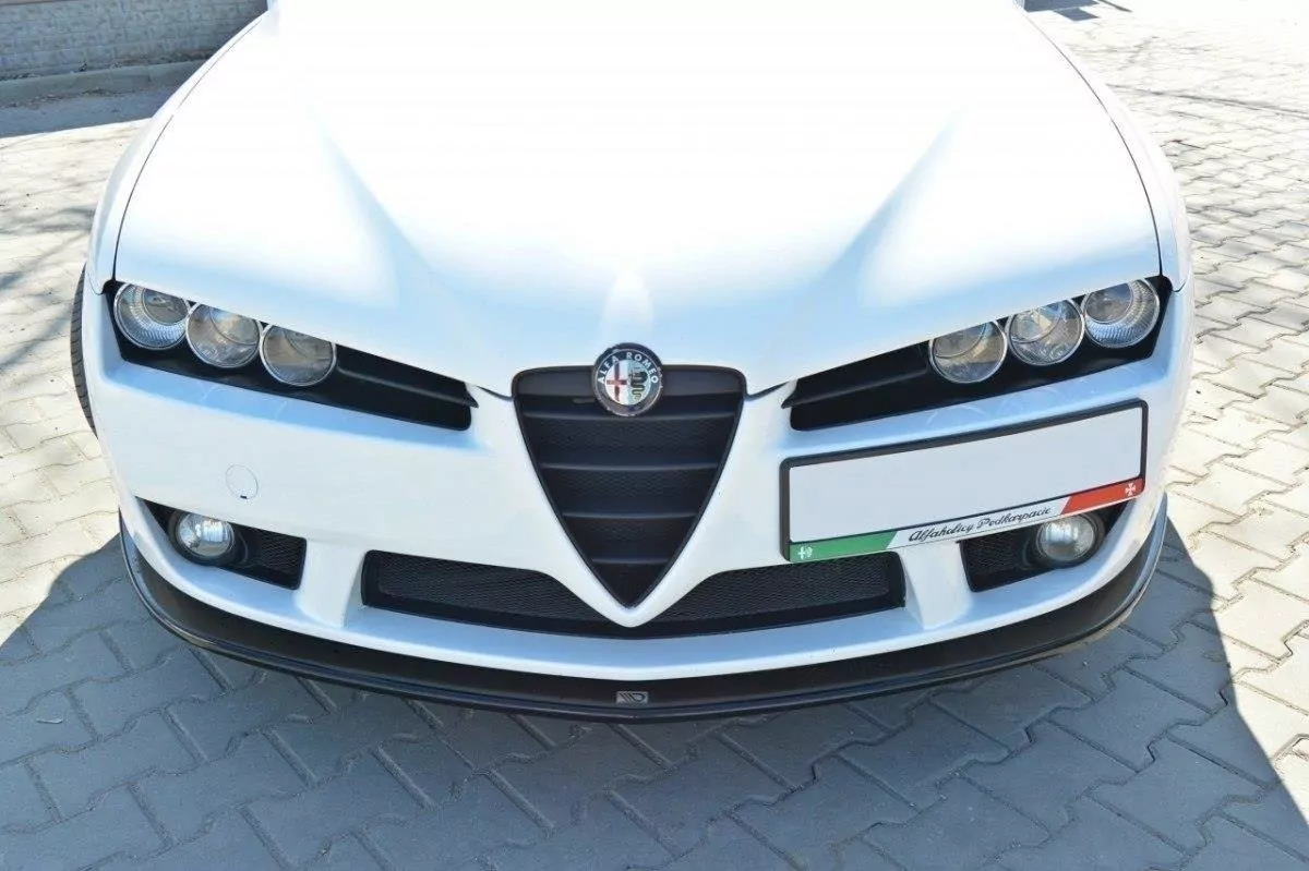 Front Ansatz Passend Für Passend Für Alfa Romeo Brera Schwarz Hochglanz Schwarz Hochglanz