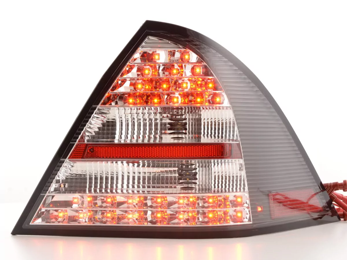 LED Rückleuchten Set Mercedes C-Klasse W203 Limo Bj. 05-07 schwarz