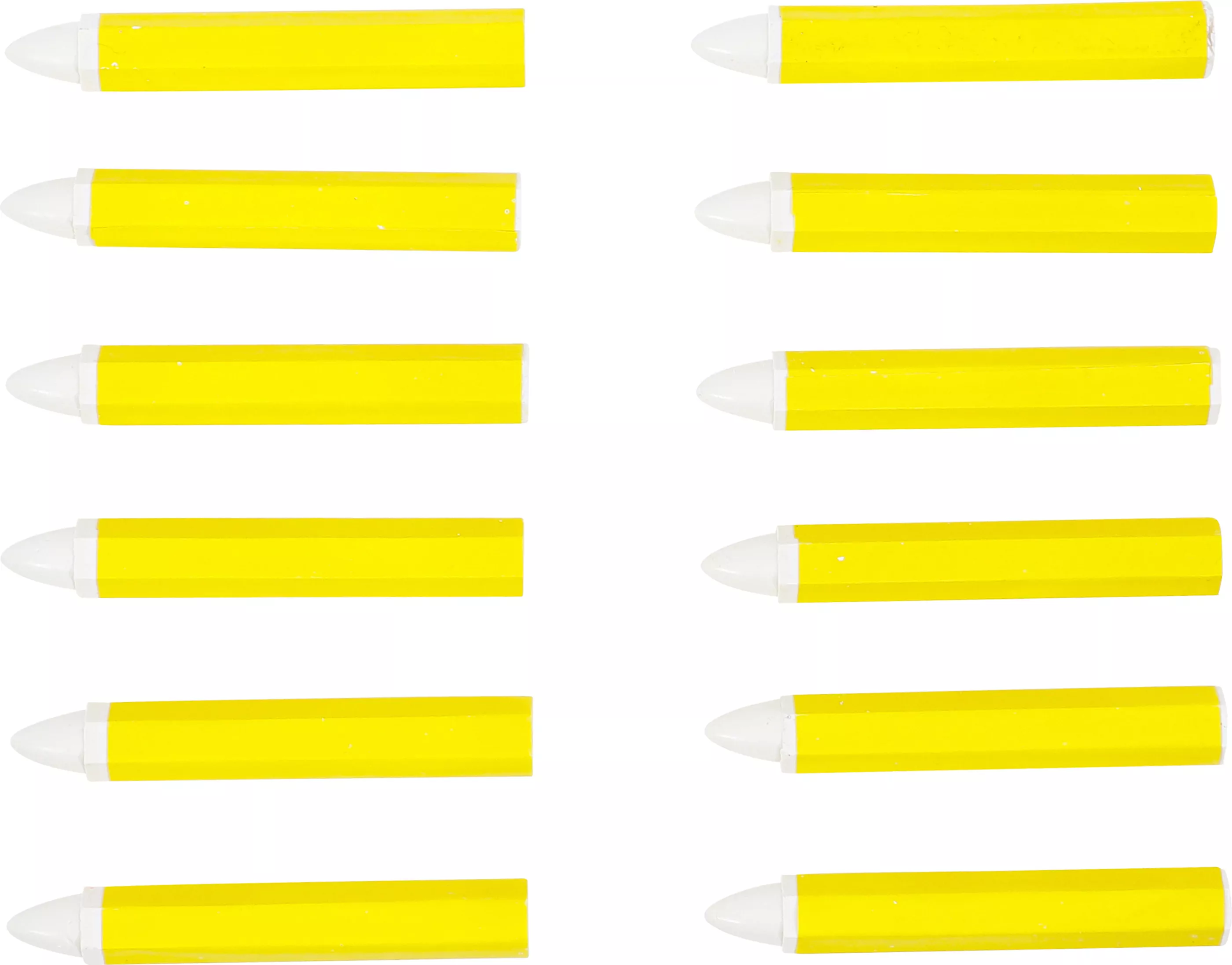 Fettsignierstifte | weiß | 12 Stück