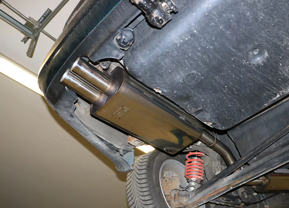 Audi 100/A6 Typ C3/C4 Frontantrieb  Endschalldämpfer - 2x76 Typ 10