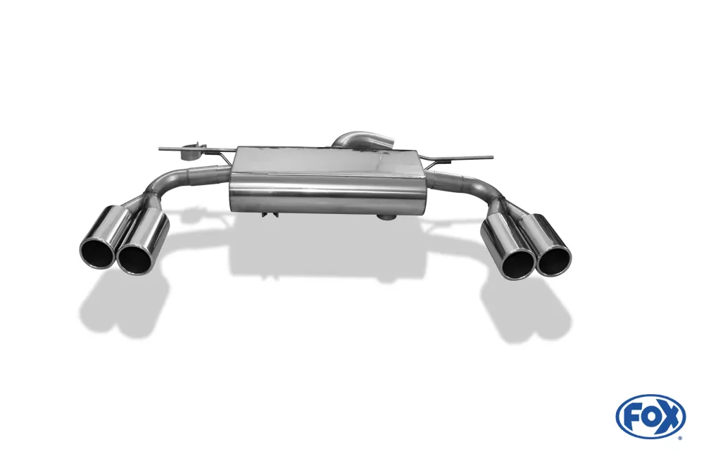 VW Tiguan II Benzin - 4motion  Endschalldämpfer Ausgang rechts/links - 2x90 Typ 12 rechts/links