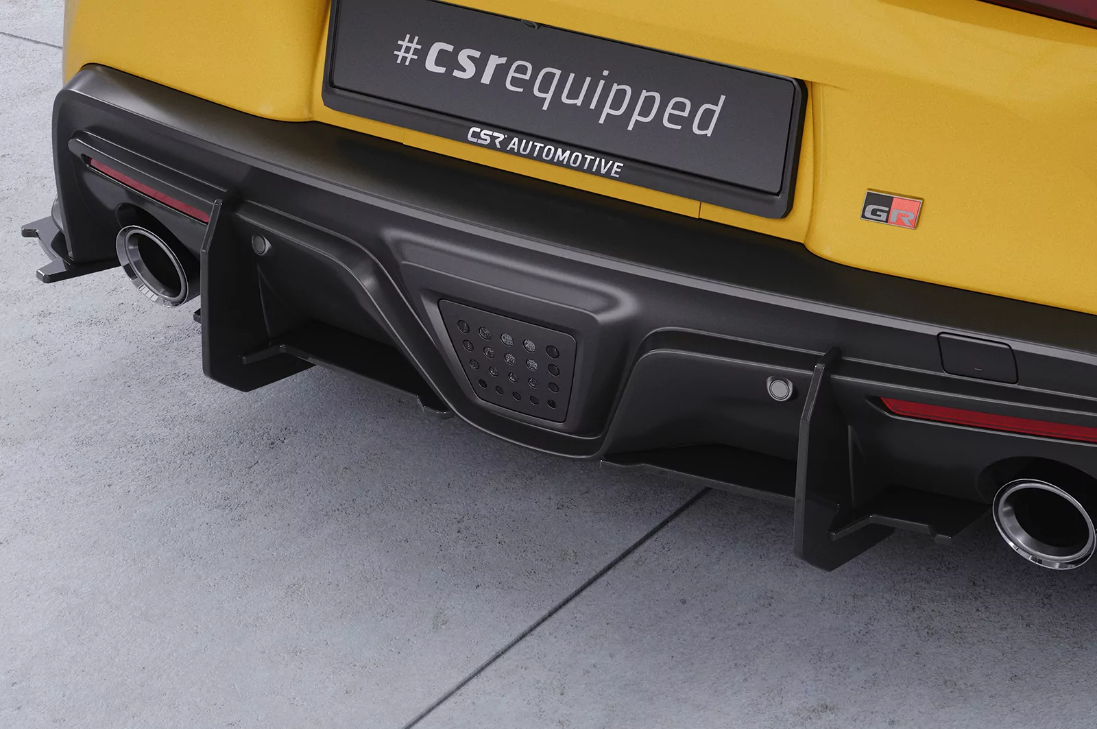 Racing Diffusor / Heckansatz für Toyota GR Supra (A90) HA408