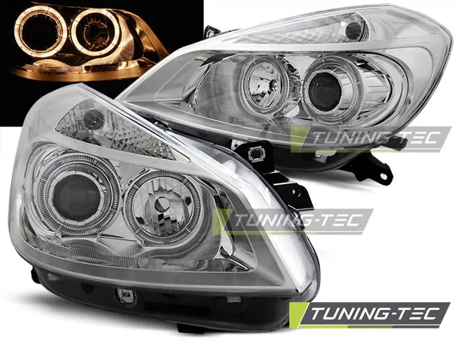 RENAULT CLIO 3 05-09 CHROME ANGEL EYES
