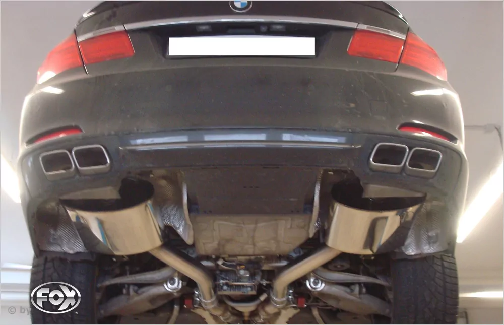 BMW F01 760i  Endschalldämpfer rechts/links - 2x63 Typ 14 rechts/links - mit Abgasklappen