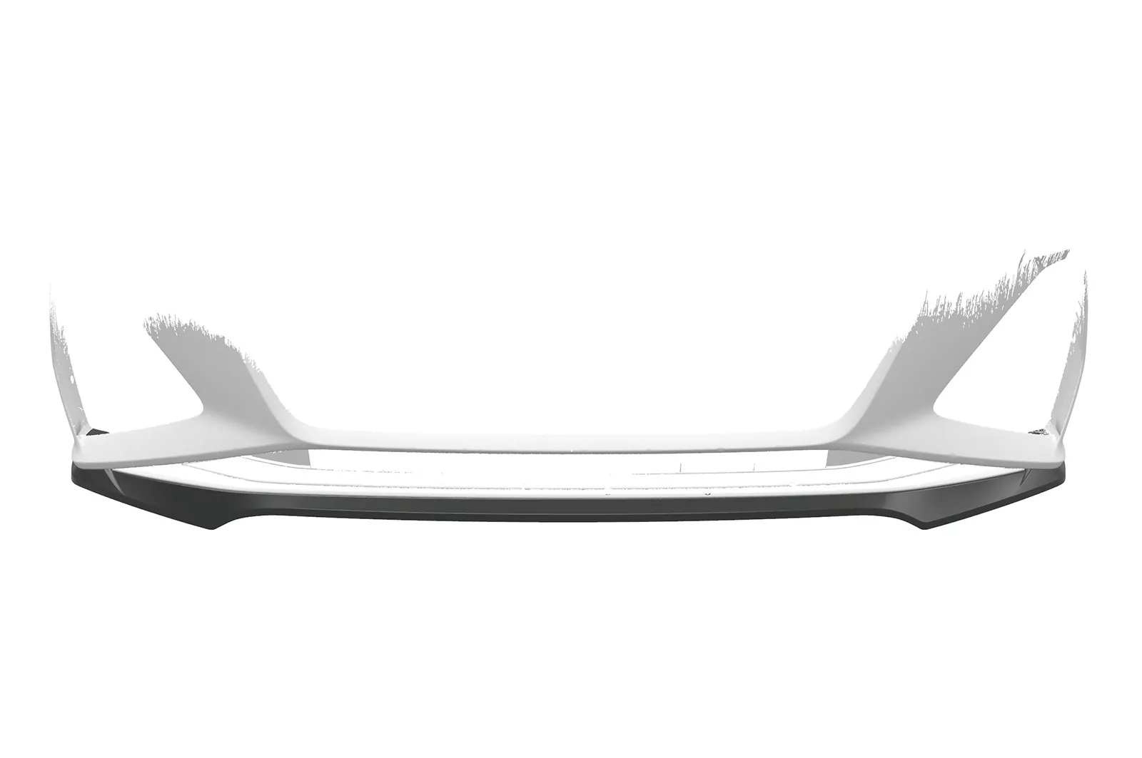 Cup-Spoilerlippe mit ABE für Audi RS6 C8 / RS7 C8 (4K) CSL566 Schwarz Strukturiert