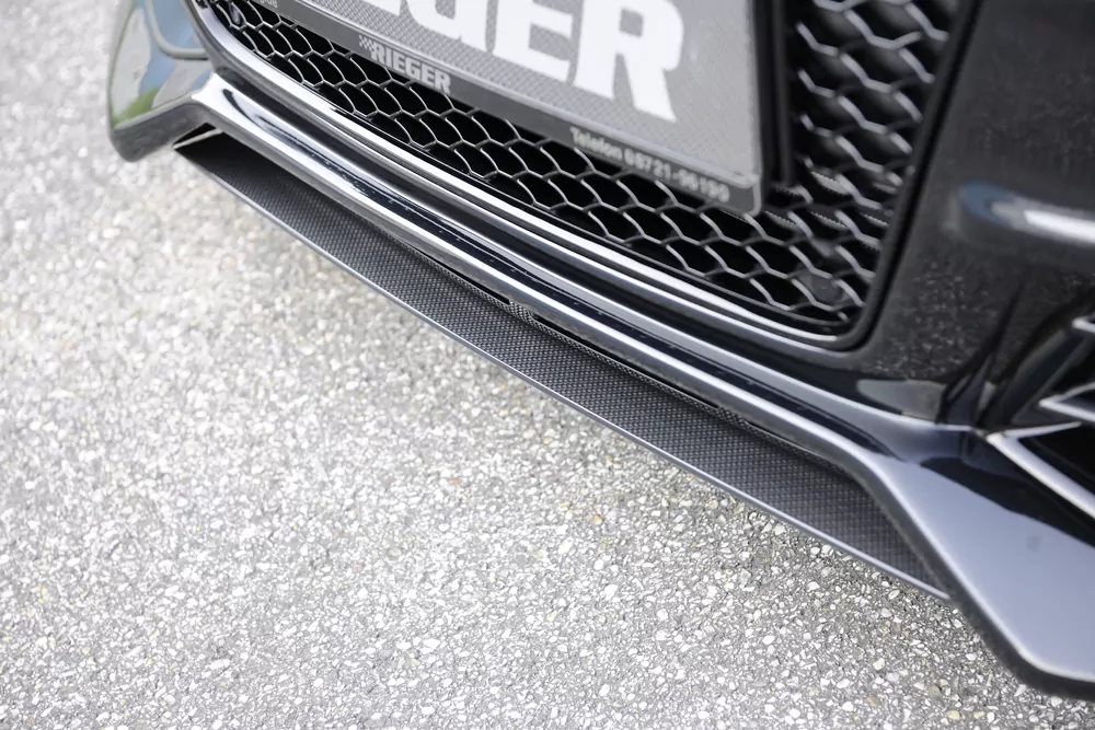 Rieger Spoilerschwert für Audi A5 (B8/B81) | Coupé 10.11-06.16 (ab Facelift) für Spoilerstoßstange 55460/61/62/63