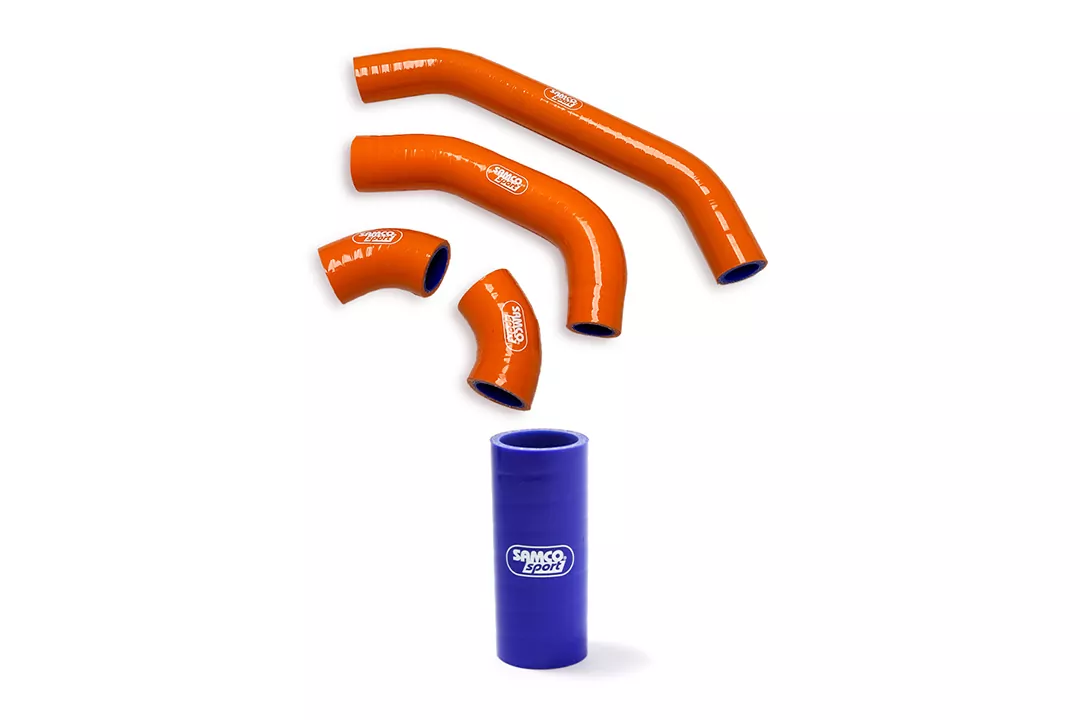 SAMCO Sport Silikonschlauch Kit blau für Gas Gas KTM und Husqvarna 125er Modelle