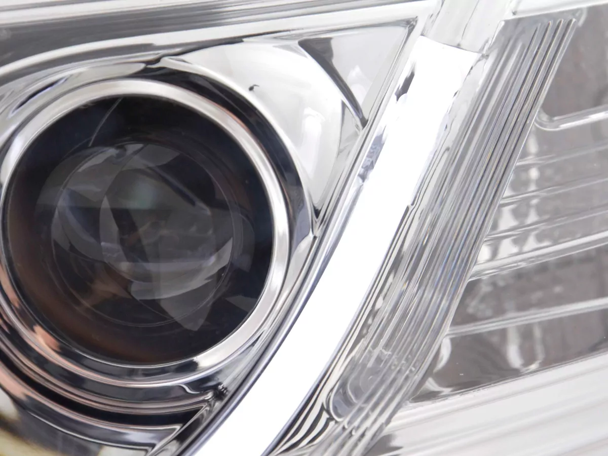 Scheinwerfer Set Daylight LED TFL-Optik Audi A6 Typ 4F Bj. 04-08 chrom