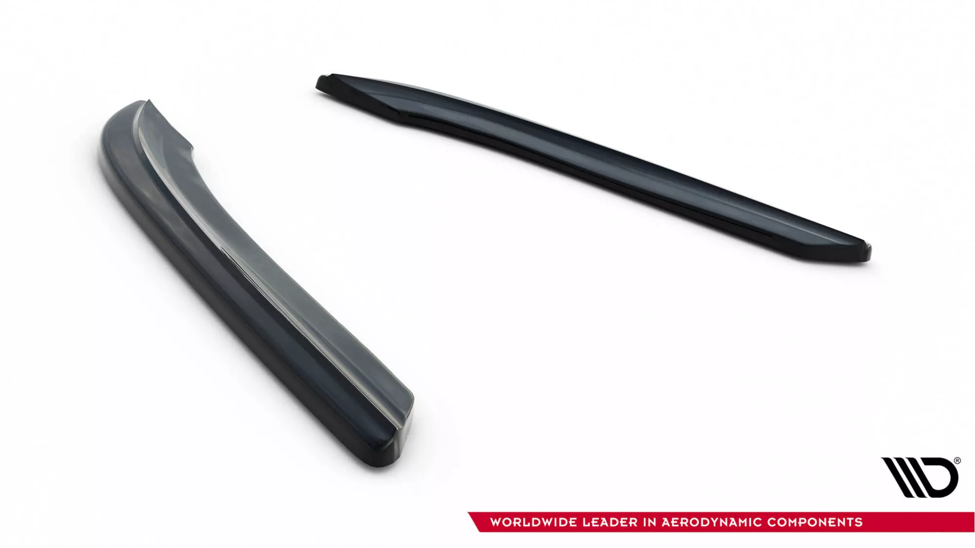 Heck Ansatz Flaps Diffusor Passend Für Diffusor Passend Für BMW 6er E63 / E64 (vor FL) Schwarz Hochglanz Schwarz Hochglanz