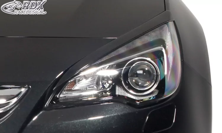 RDX Scheinwerferblenden für OPEL Astra J GTC & Cascada Böser Blick