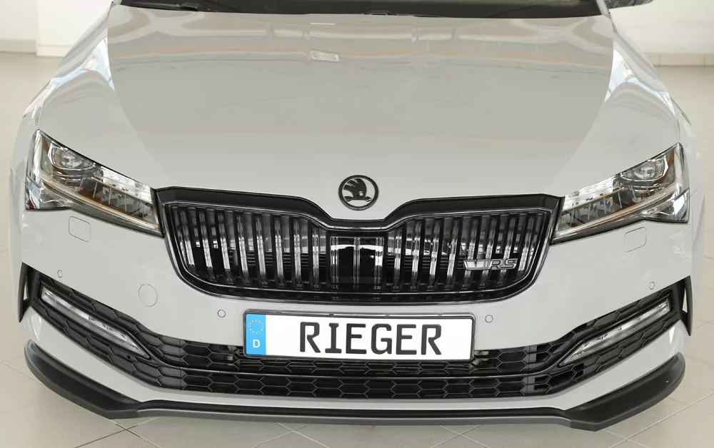Rieger Spoilerschwert matt schwarz für Skoda Superb III (3T/3V) Combi 08.19- (ab Facelift 2)