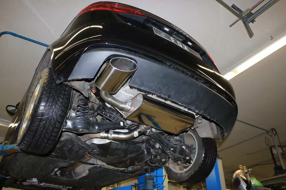 Audi A3 - 8V Sportback  Endschalldämpfer einseitig - 160x90 Typ 38