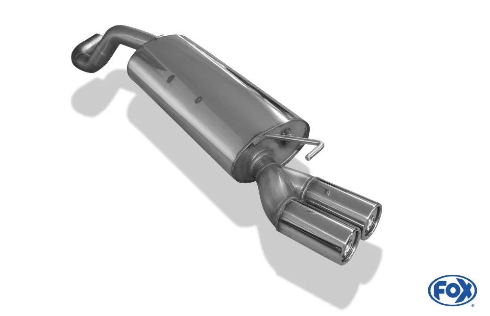 Audi A3 Typ 8L  Endschalldämpfer Ø63,5mm - 2x76 Typ 13