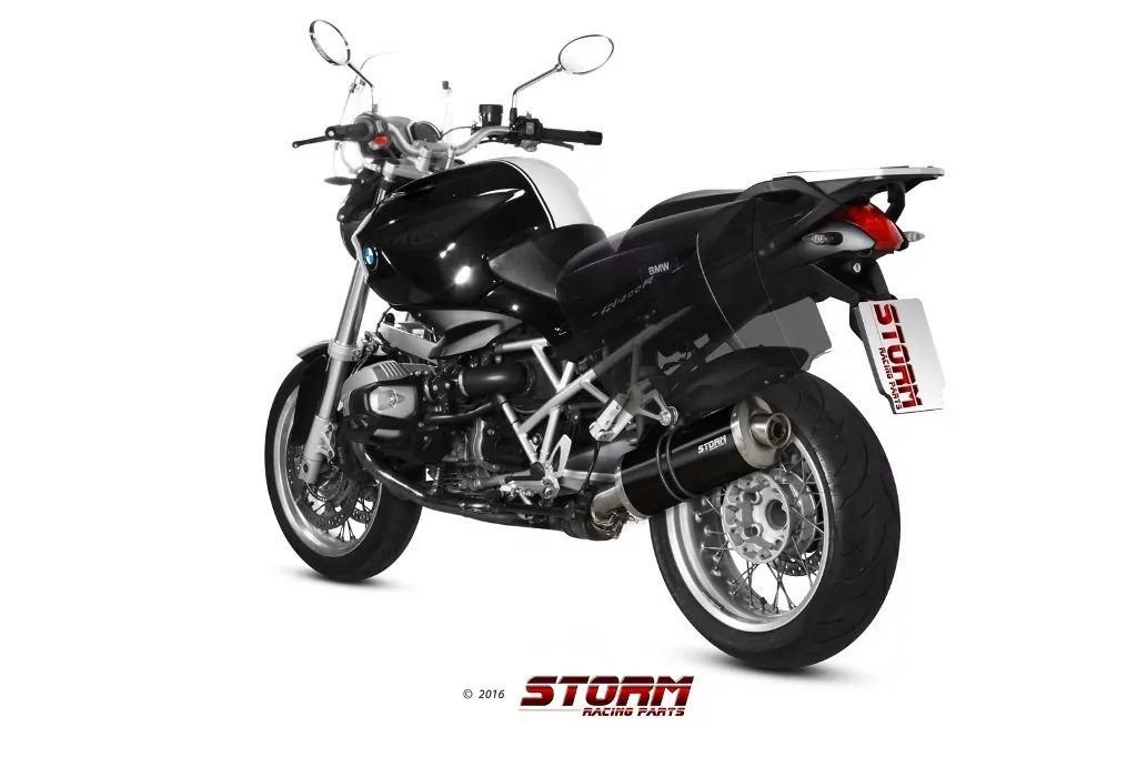 Storm By MIVV OVAL Schwarz BMW R 1200 R ´11/14