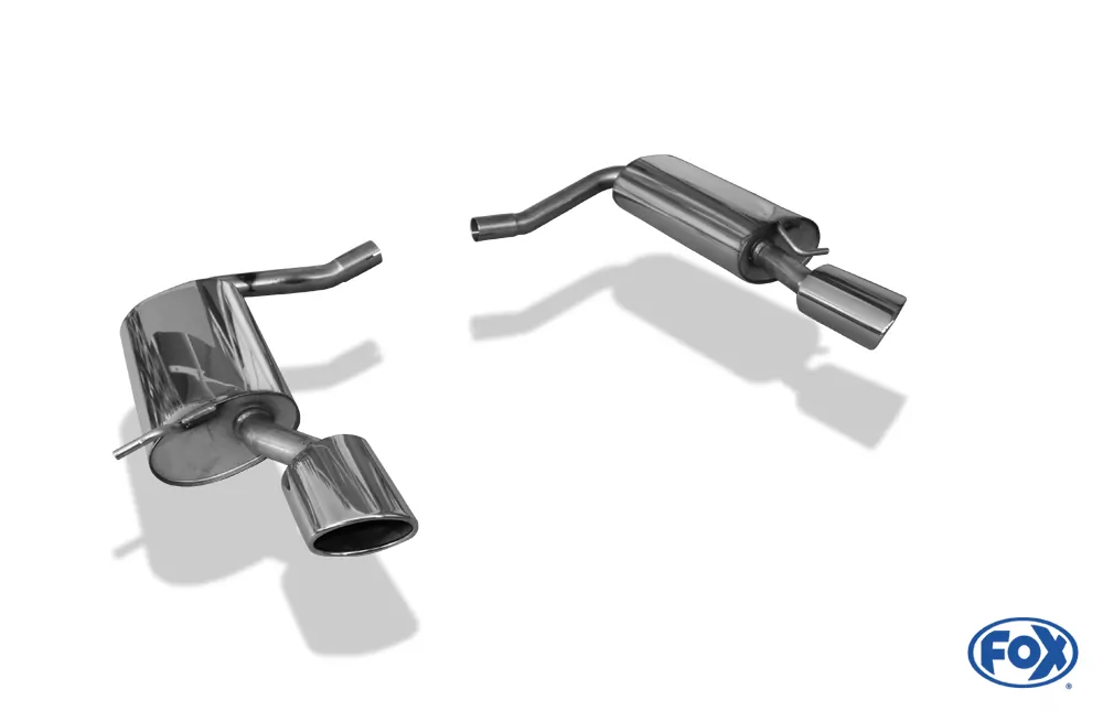 Ford Cougar Typ BCV  Endschalldämpfer rechts/links - 115x85 Typ 38 rechts/links