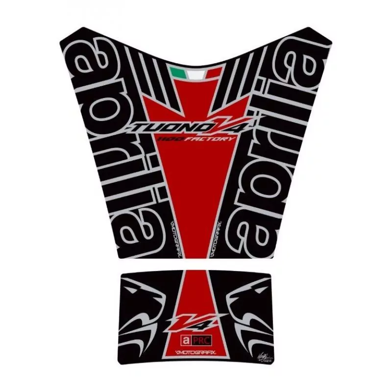 Aprilia Tuono V4 1100 Factory Tank Pad Motografix 3D Gel Protector TA024RK