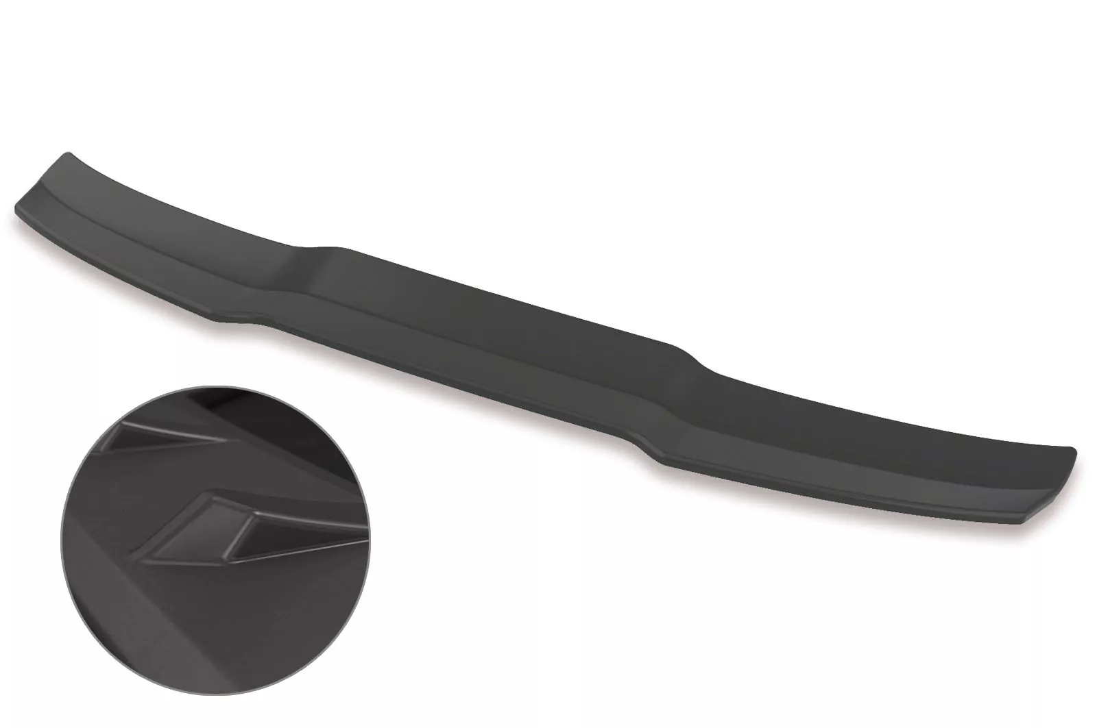 Heckflügel mit ABE für Audi A6 C7 S-Line / S6 C7 Lackierfreundlich (schwarz matt)