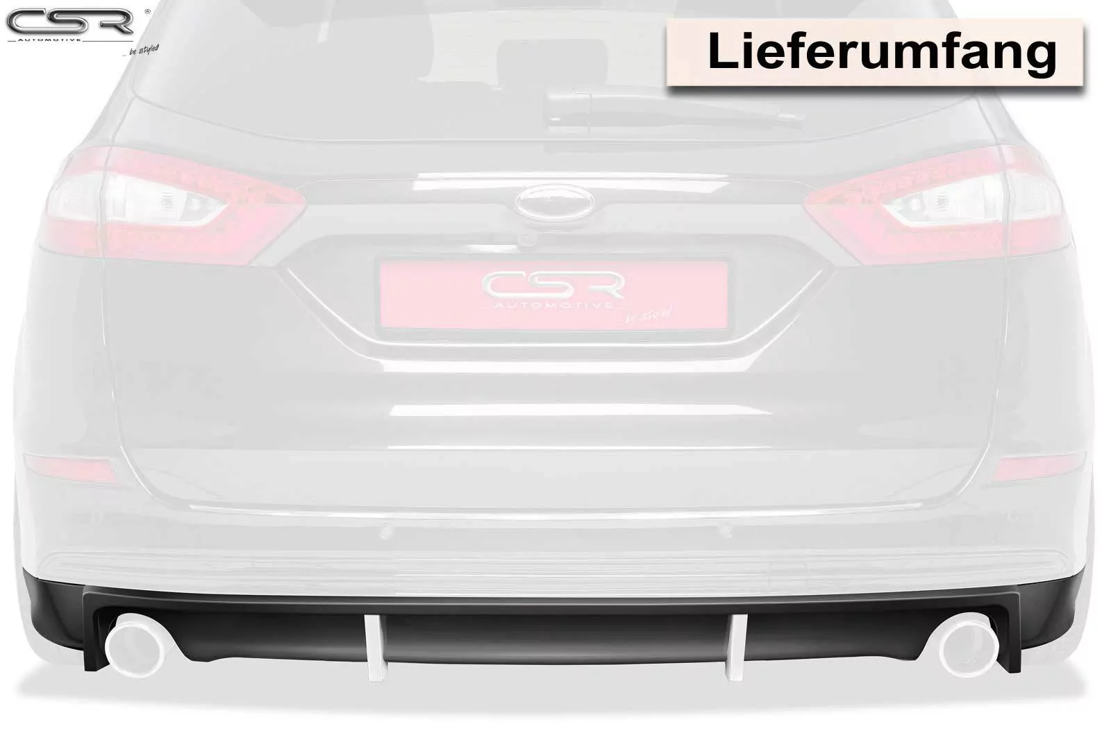 Heckansatz für Ford Mondeo MK5 HA185