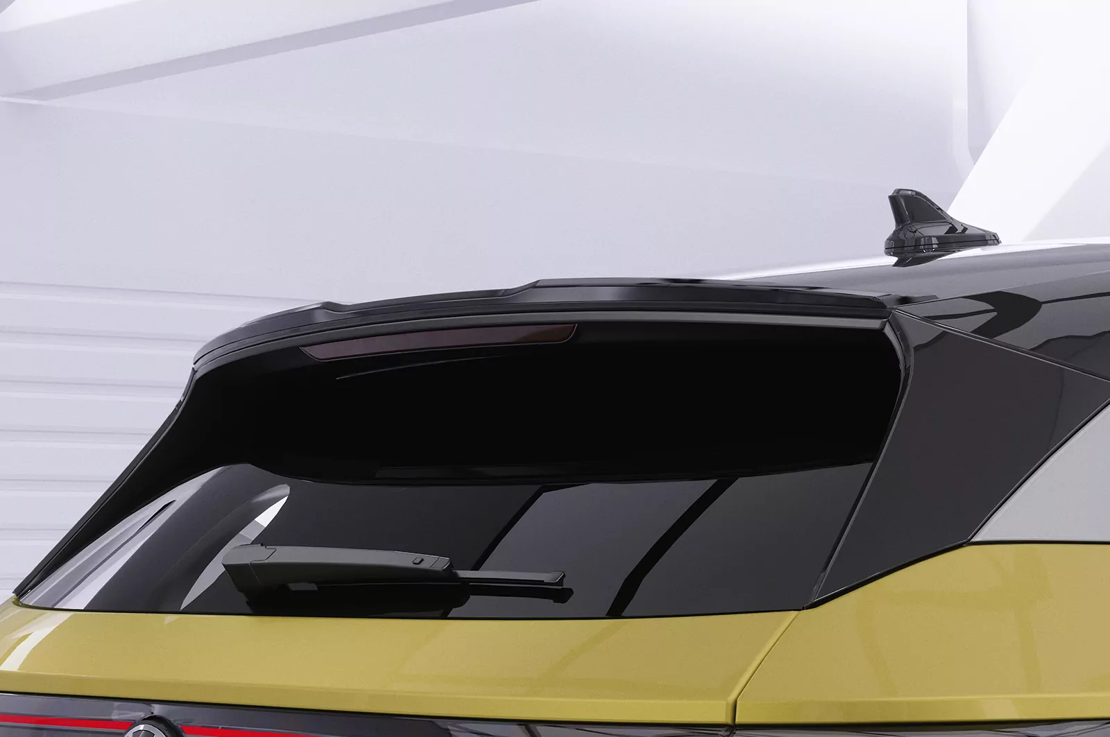 Heckflügel mit ABE für VW ID.4 HF076 Schwarz Strukturiert