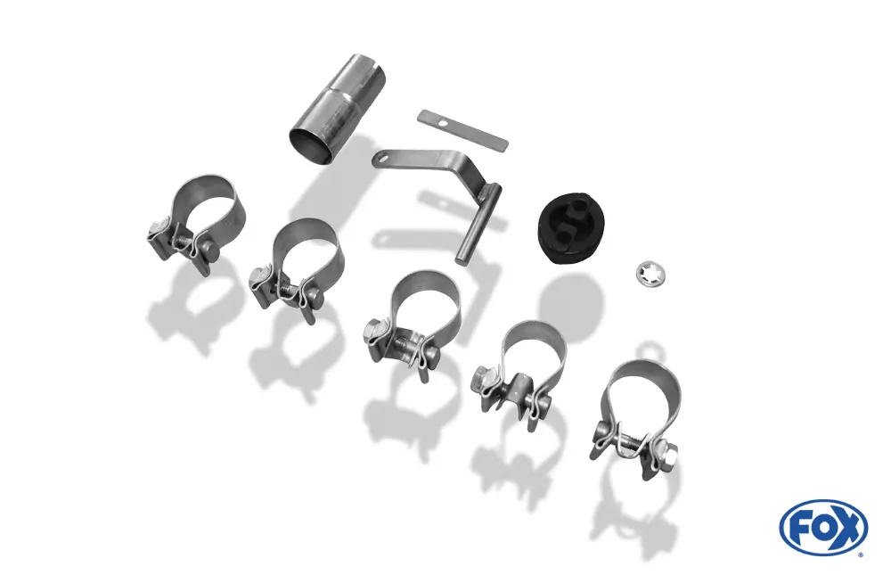 Dacia Duster 4x2 - Frontantrieb  Endschalldämpfer rechts/links - 1x90 Typ 16 rechts/links