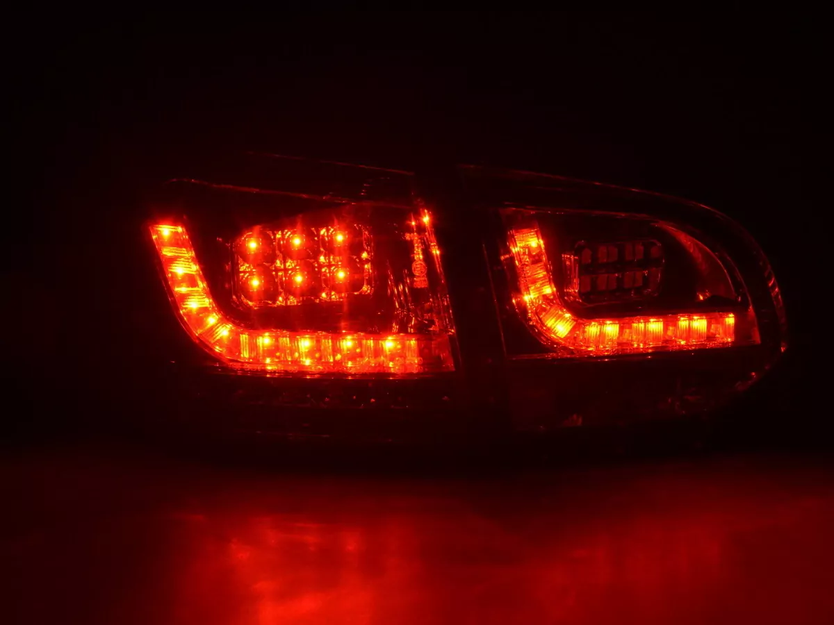 LED Rückleuchten Set VW Golf 6 Typ 1K Bj. 2008-2012 schwarz mit Led Blinker für Rechtslenker
