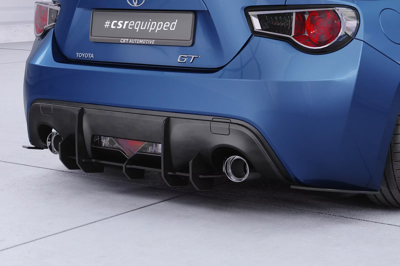 Racing Diffusor / Heckansatz für Toyota GT86 HA326