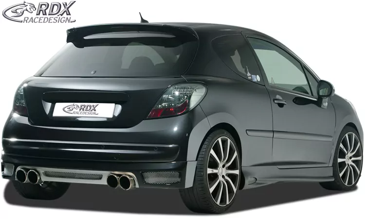 RDX Heckansatz für PEUGEOT 207 / 207CC Heckschürze Heck