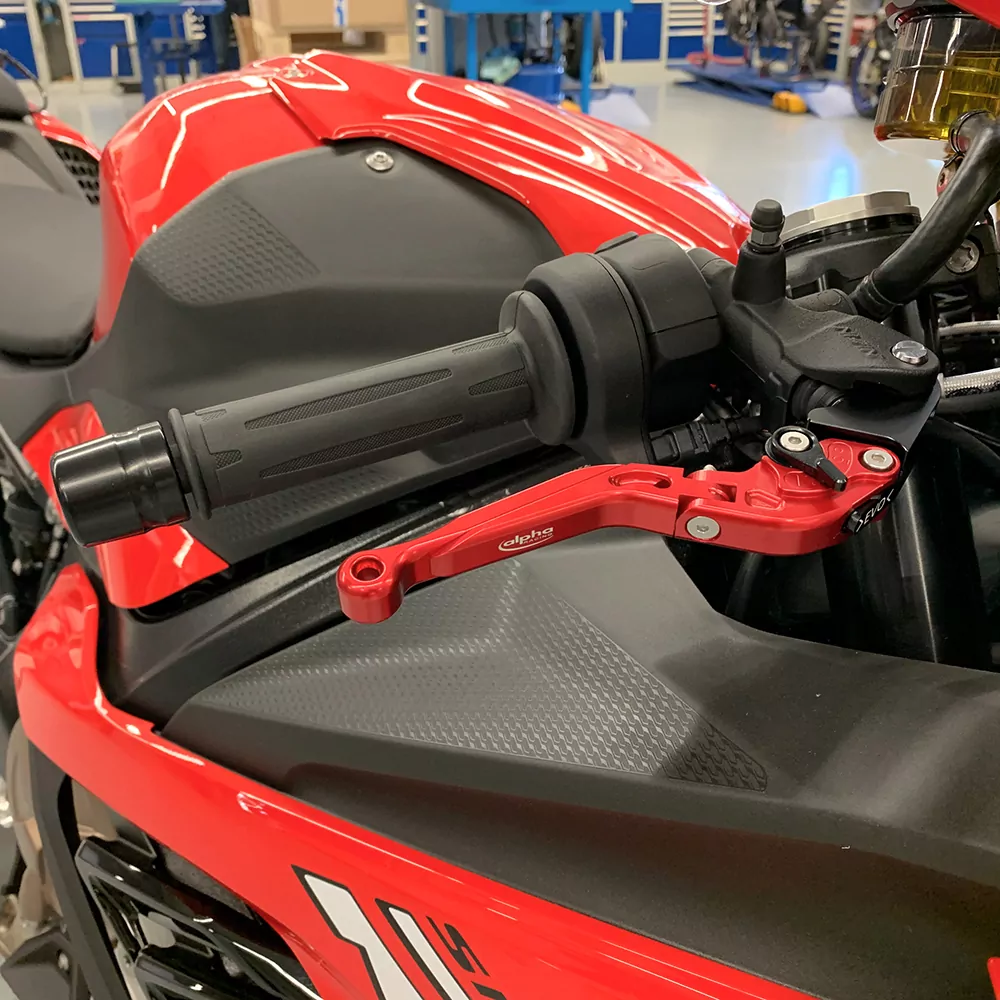 Hebel Set EVO rot für BMW S 1000 RR ab Modelljahr 2019