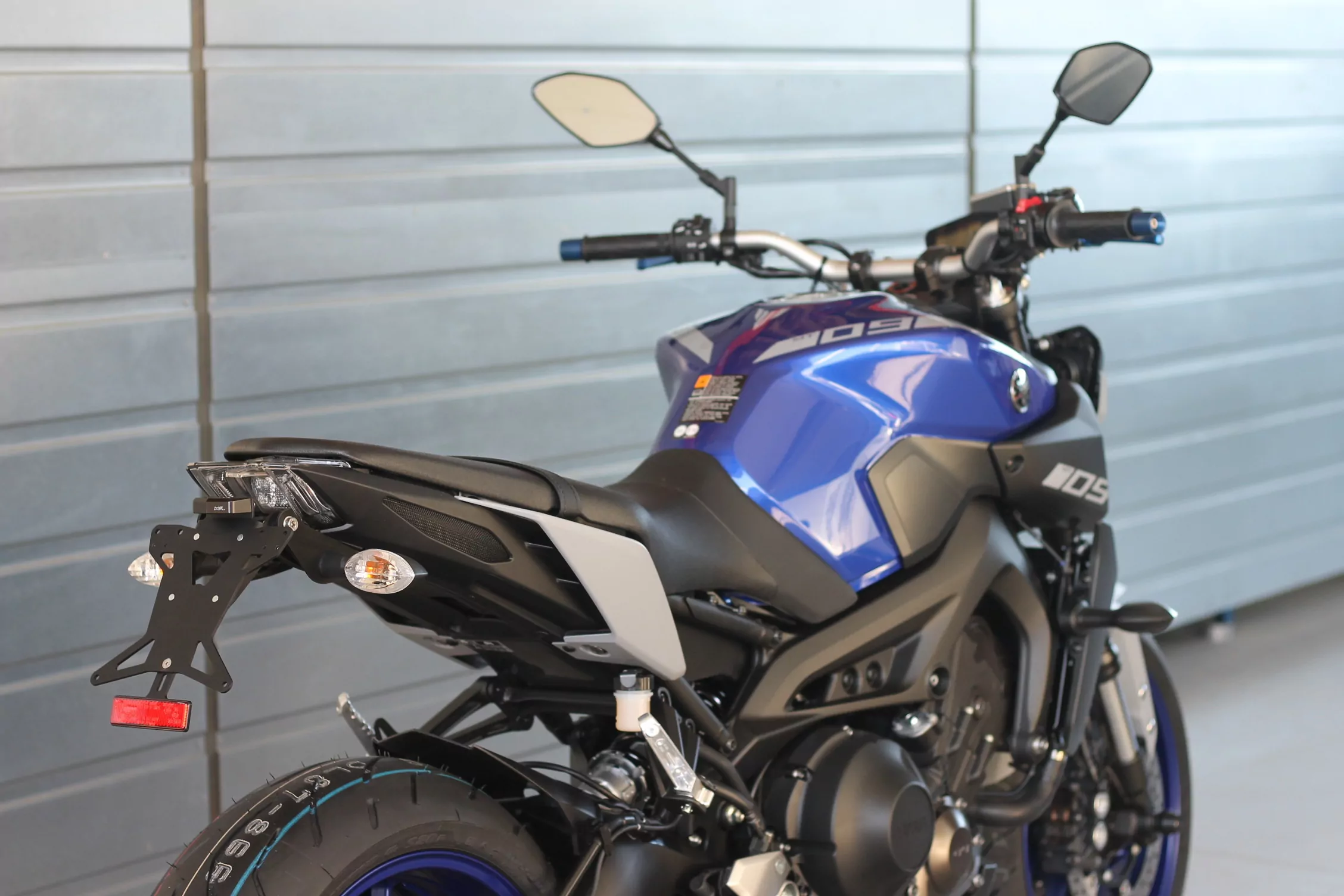MG Biketec Kennzeichenhalter für Yamaha Tracer 900 / GT ab 2017-2019