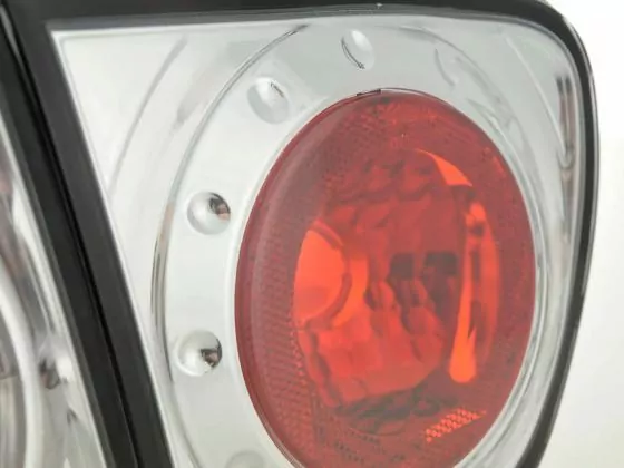 Rückleuchten Set Seat Ibiza Typ 6K Bj. 99-02 chrom