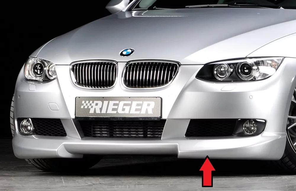 Rieger Spoilerlippe für BMW 3er E92 | Coupé 09.06-02.10 (bis Facelift) nicht für M-Technik!