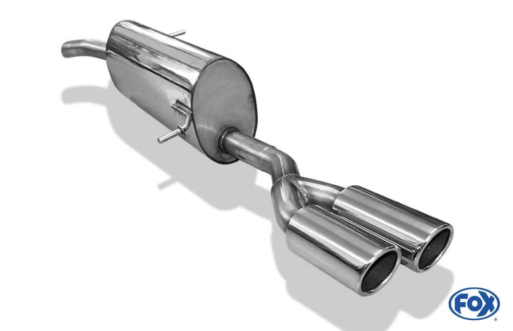 Seat Ibiza 6J ST  Endschalldämpfer - 2x76 Typ 16