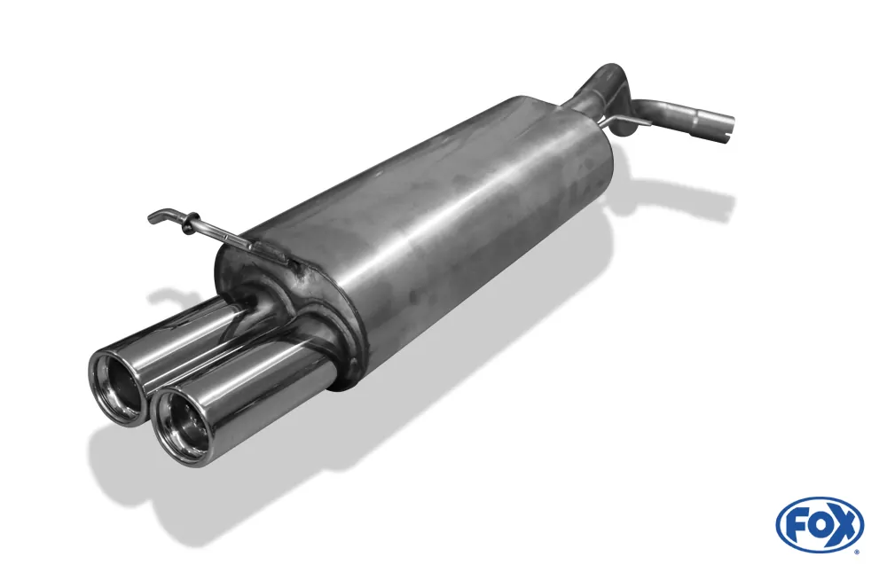 Seat Leon Typ 1M  Endschalldämpfer - 2x76 Typ 13