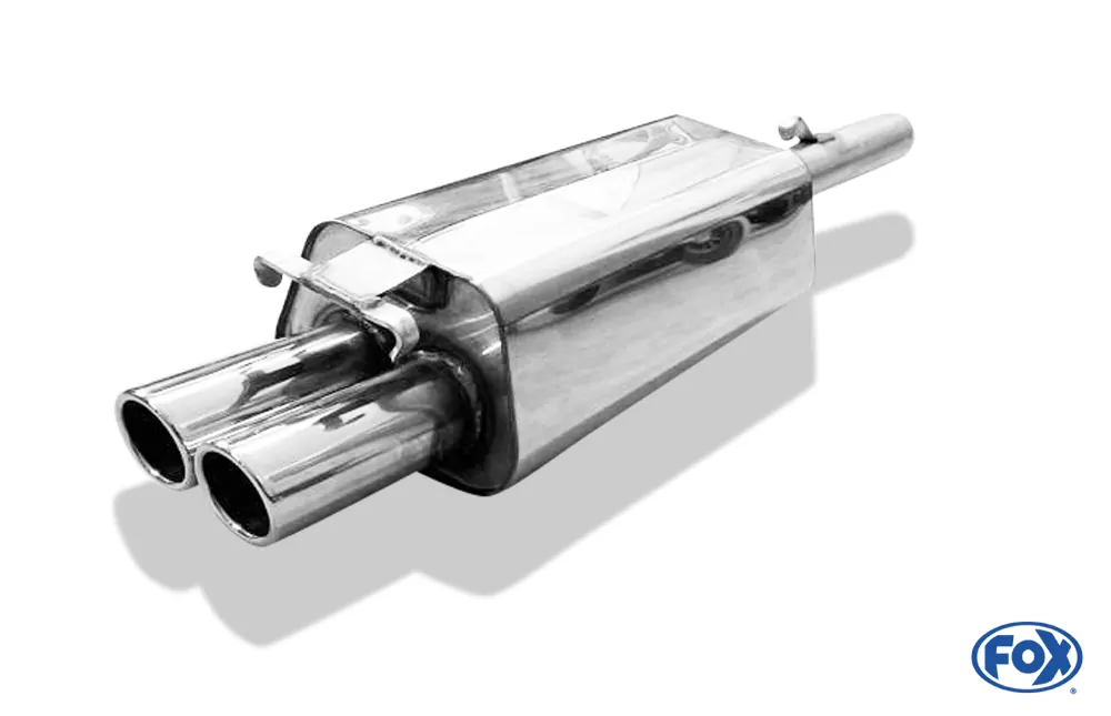 Audi 100/A6 Typ C3/C4 Frontantrieb  Endschalldämpfer - 2x76 Typ 16