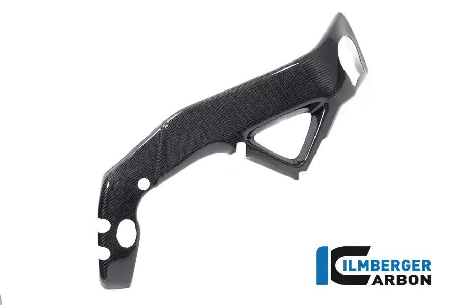 Ilmberger Carbon Rahmenabdeckung rechts glanz für Aprilia Tuono V4 2021-