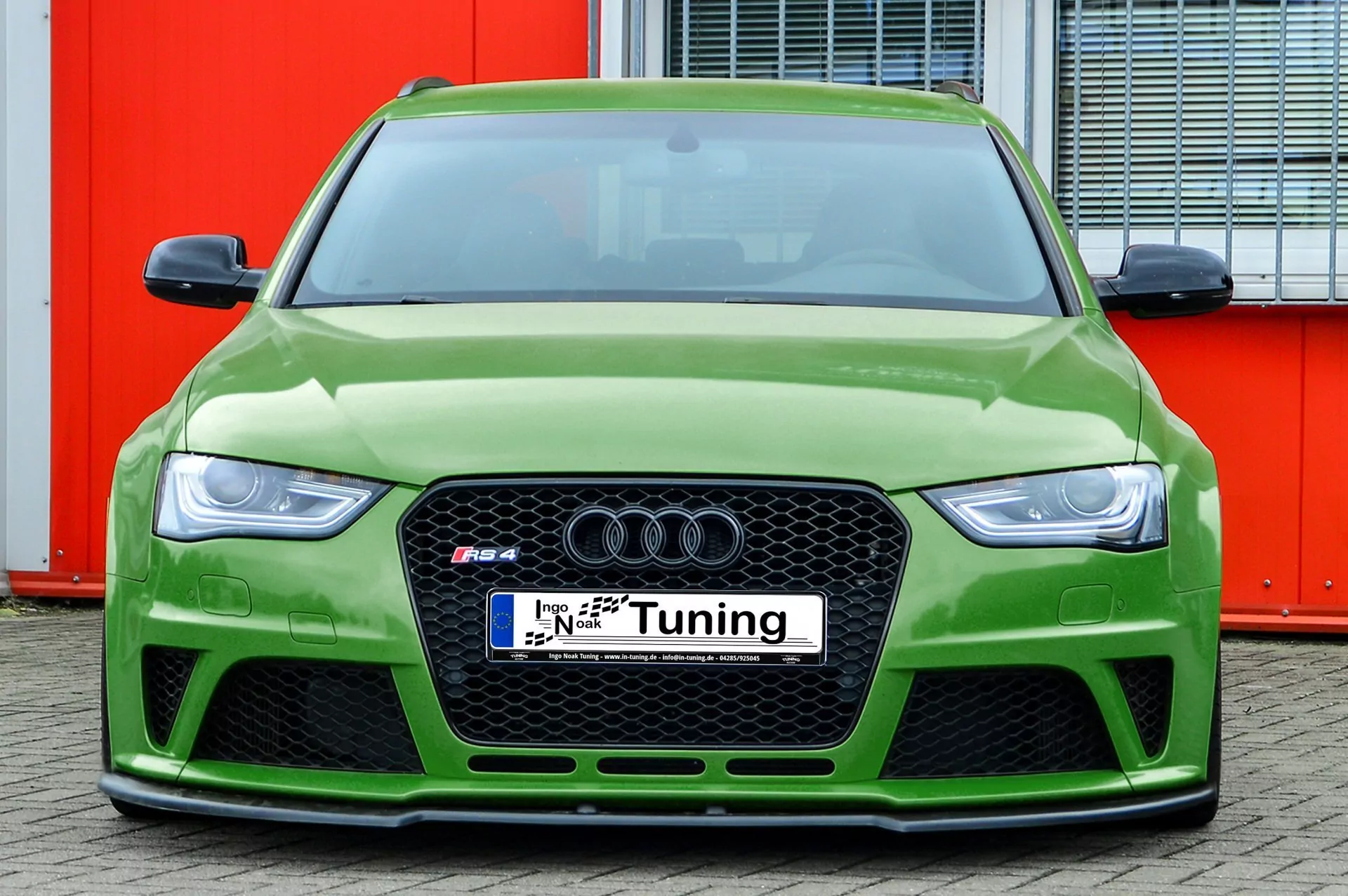 Cup Frontspoilerlippe für Audi RS4 B8 Bj. 2012-2015